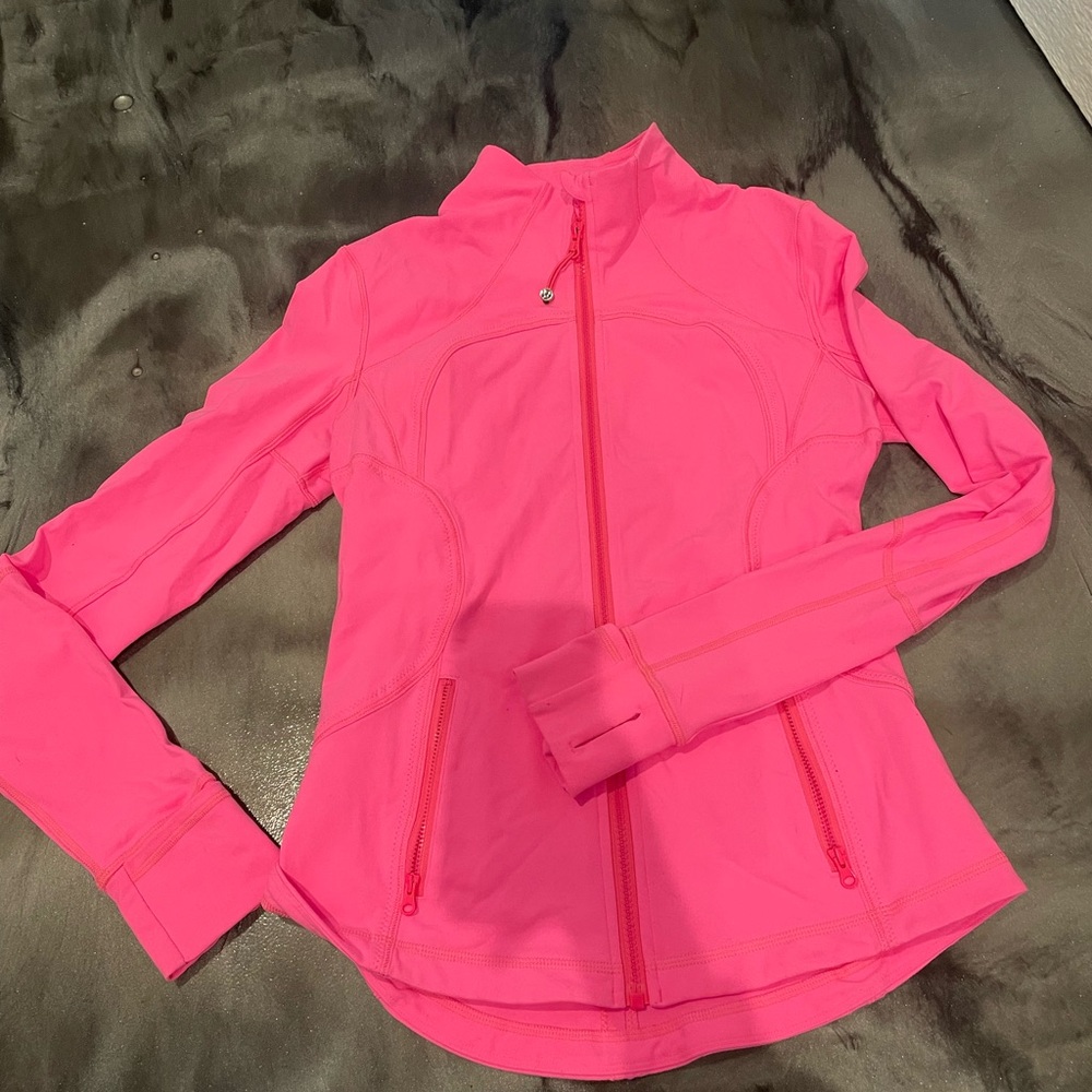 Lululemon pink zip up
